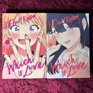 I Don't Know Which Is Love Volumes 1 & 2 - Manga Set